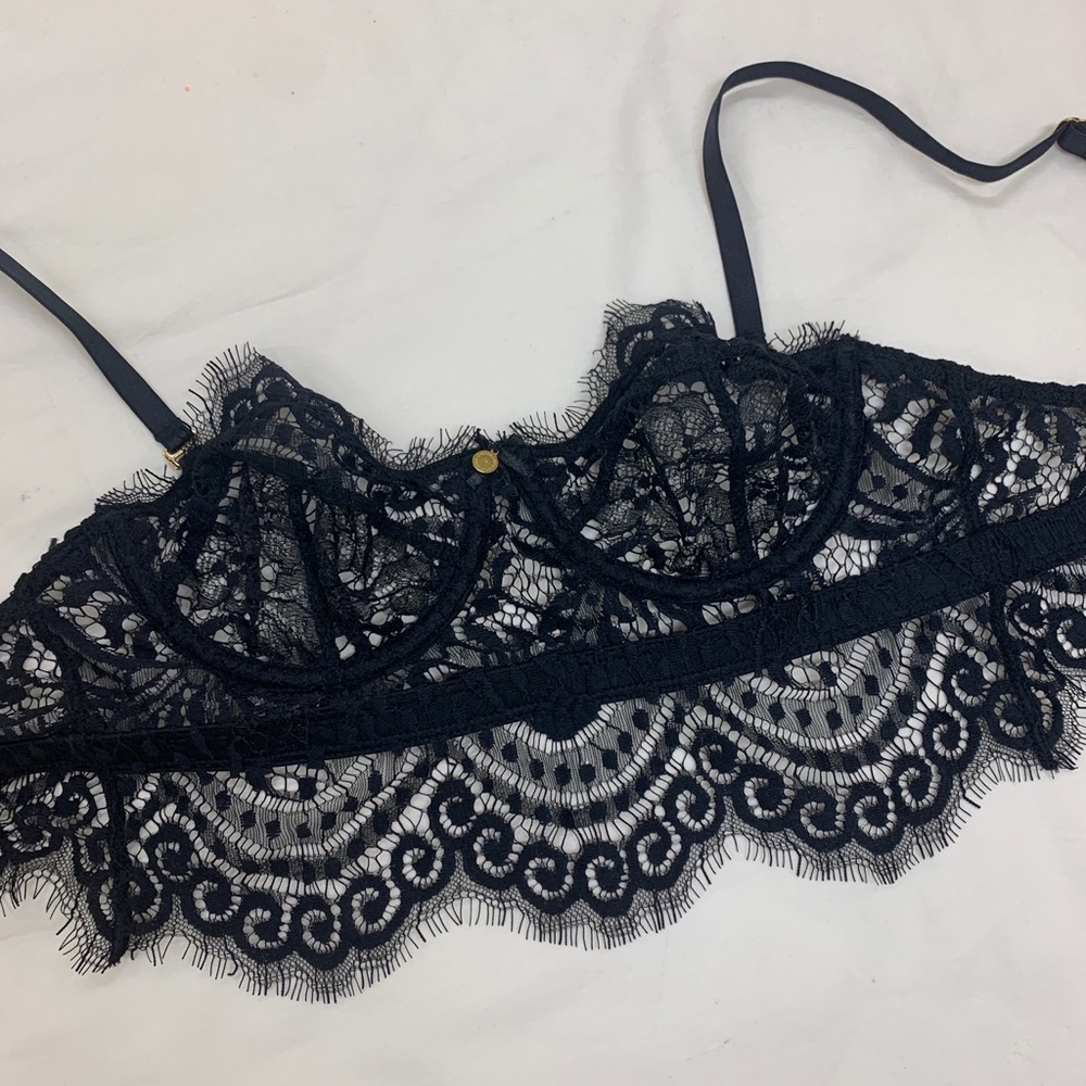 Gooseberry intimates black bra